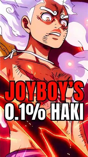 Why Joyboy's Haki stunned Luffy in One Piece?!? #onepiece #anime #luffy #shorts