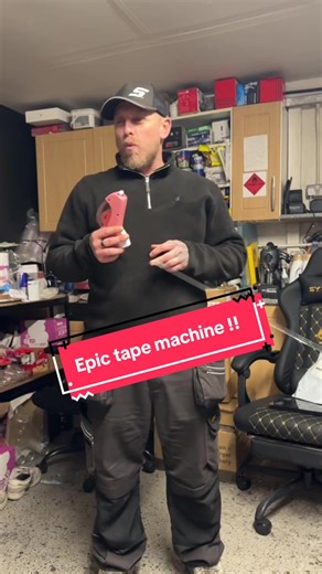 Epic tape machine #tiktokmademebuyit #blackfriday #christmaswrapping #christmas #wrappinggifts