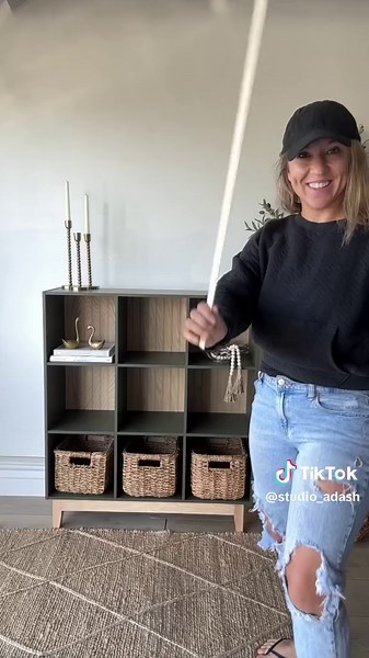 Raise your hand if you’ve ever owned one of these before 🙋‍♀️ We have had this storage cubby piece in my son’s bedroom for 7 years and before getting rid of it…..Idecided to give it a makeover. BUT I’m not sure if it’s done or if I should add trim to the edges. What do you think?! HELP a girl out!