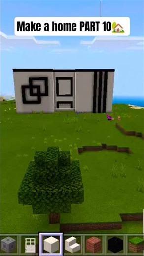 make a home PART 10🏡🏡😱#minecraft #minecraftsurvivalseriesepisode1 #minecraftbuilding #trendingshorts