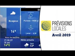MétéoMédia | Prévisions Locales | Avril 2019