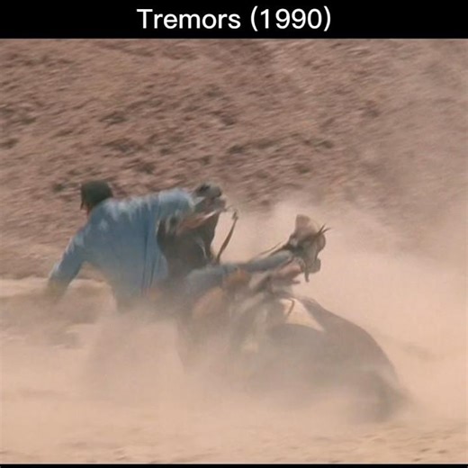 Tremors (1990) | Narrow Escape from the Sand Monster
