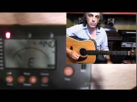 come accordare la chitarra