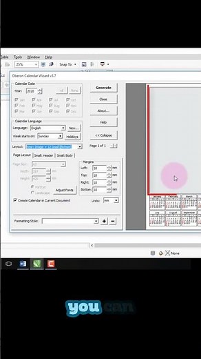 Unlock Your Calendar's Potential with CorelDraw Wizard #short