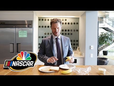Dale Earnhardt Jr. introduces his signature mayo-banana sandwich I NASCAR I NBC Sports