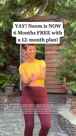  LAST CHANCE to get 6 months FREE  Yes it is true, Noom finally has...