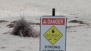 New signs installed on North Captiva Island beaches warn of strong currents