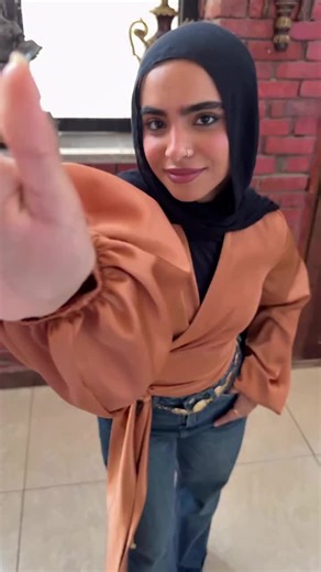 Stylish Wrapped Satin Blouse in New Colors