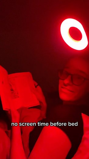 882K views · 10K reactions | I wanted to make this more of an exaggeration of my bedtime routine, but this is actually pretty close to it. 藍 Who’s wearing their blue blocker glasses tonight?!❤️ HAPPY NEW YEAR拾拾拾 . . . . . #redlighttherapy #nontoxic #grounding #lavenderoil #bedtimeroutine #bedtime #holisticliving #nontoxicliving | Liv Holistic | Facebook