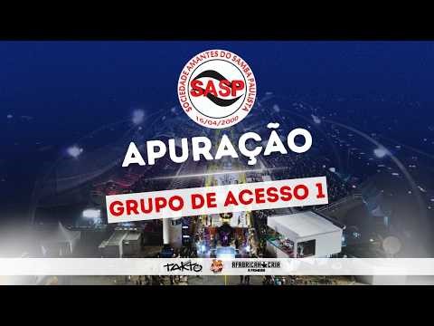 Carnaval 2026 | Transmissão da Apuração do Grupo de Acesso 1 na SASP (Áudio e comentários)