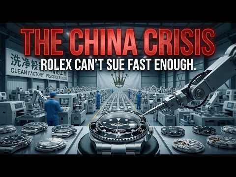 Rolex's Biggest Threat Isn't Competition, It's China