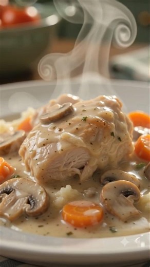 🇫🇷 The Creamiest French Chicken Stew You Can Make in 30 Minutes!