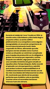 Durante el rodaje de I Love Trouble, Julia Roberts y Nick Nolte protagonizaron uno de los conflictos más intensos del Hollywood de los años 90. La tensión fue tan grande que el equipo tuvo que grabar sus escenas por separado. Una historia real que revela lo que realmente pasaba detrás de cámaras. #JuliaRoberts #NickNolte #Hollywood #Escandalo #Cine #HistoriasReales #Famosos #Rodaje #Años90 #Espectaculos #YouTubeShorts #Shorts | AuraPetverse