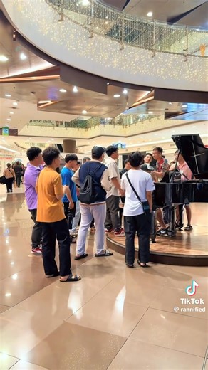 In the middle of the mall, a simple song becomes a joyful proclamation of God's love The Redemptorist seminarians, caught singing Christmas carol, reminds us that the Good News is meant to be shared everywhere especially in ordinary places. May this spontaneous moment echo the Redemptorist spirit of abundant redemption and announce with joy that Christ is coming among us. Grateful acknowledgment to @rannified on TikTok for capturing and sharing this grace-filled moment. https://vt.tiktok.com/ZSP