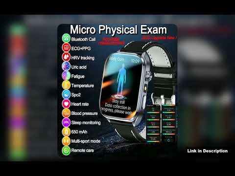 Best Body Composition Analysis Monitoring Best Deals Smart Watch Men Ecg Heart Rate Blood Update