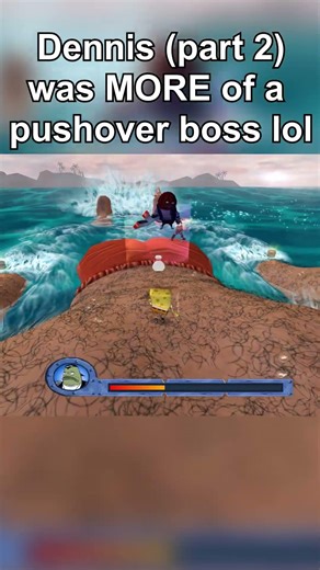 The 2nd Dennis Boss Fight was MORE of a PUSHOVER! | #Spongebob #SpongebobMovieGame #Dennis