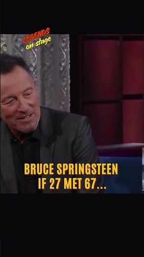 Bruce Springsteen's Funniest Answer About Getting Older