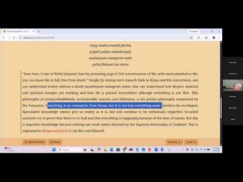SB 7.15.58-61 | Description of simultaneous oneness and difference | Reading Summary