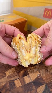 1.9M views · 15K reactions | Chicken Nugget Big Mac #satisfying #recipe #lifehack #mcdonalds | Kyle Istook | Facebook
