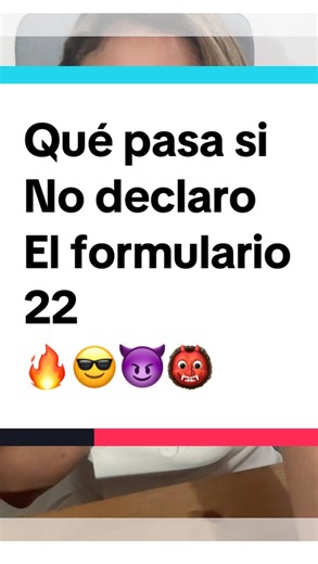 Qué pasa si no declaro el formulario 22? Deja tu duda o que tutorial necesitas y lo grabo gratuito. Lo dejo por aquí o mi canal de YouTube. Recuerda que si subís videos me bajan las visualizaciones. Recuperemos todo nuestro dinero y que no quede nada en arcas fiscales! 🔥🔥🔥🫡😌💖 Nos juntamos en un nuevo live GRATUITO?⁣ ⁣ Todos mis tutoriales están en mi canal de YouTube GRATIS! suscríbete! ⁣ ⁣ ✅Escríbeme youtube y te envío link directo⁣ ✅Escríbeme renta2025 y te envío tu info de acuerdo a la 