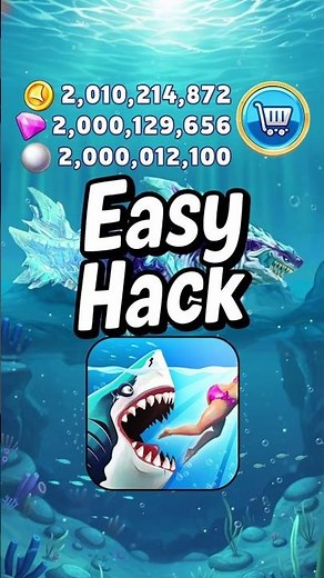 Unlimited Coins, Gems & Pearls | Hungry Shark World #hungrysharkworld
