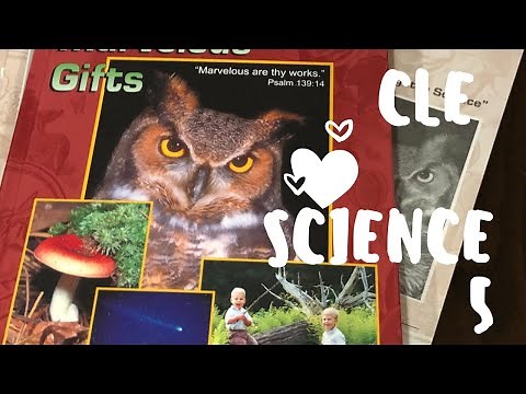 Christian Light Education (CLE) Science 5 Homeschool Curriculum Flip-Through God's Marvelous Gifts