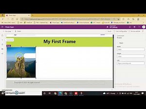 Lesson334-Power Apps Portal-Add IFrame Component On Webpage-Power Apps 1000 Videos