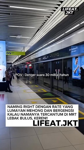Life at Jkt - LAS MEDIA JAKARTA on Instagram: "Kalian sering naik MRT sini ?"