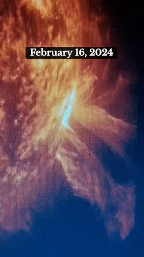 ✨☀✨ Xclass #solarflare erupts on the sun, again. ☄️🔥⚡#savagehealing #solar #space #schumannresonance #schumann #xrayflux #fyp #beprepared