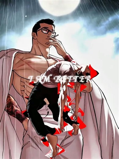 「 HE'S JUST BETTER 🗣️」 || Ui daniel version edit - #manhwa #lookism #fyp #foryou #edit #peak #james