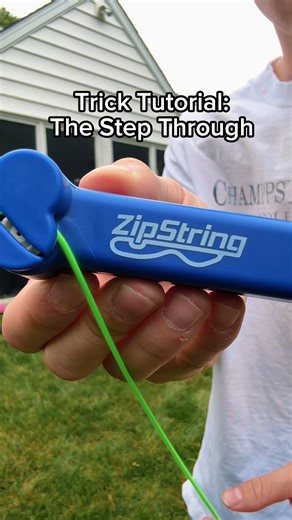 ZipString ® on Instagram: "Have you mastered the step-through? ⚡If not, this video will help you level up your trick game! Drop in the comments which trick we should teach next!  #tricks #zipstring #viraltoy #tutorial #sharktank"