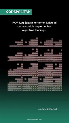 Tenang, ini cuma for loop kok...