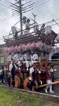 硯宮神社祭礼 鳴くな小鳩よ〜お座敷小唄 #祭り #佐原囃子 #日本祭典