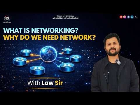What is Networking? | Why Do We Need Networking? Explained Simply 🌐 | CCIE HUB