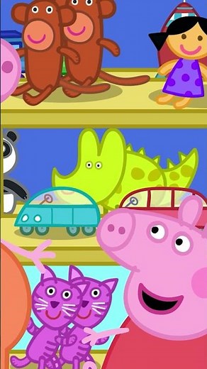 George's Wacky Alien Toy 👽 #PeppaPig #Shorts