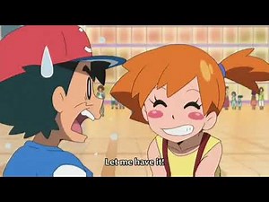 Misty asks Ash's z-ring - pokeshipping moment - pokemon sun and moon deleted scene