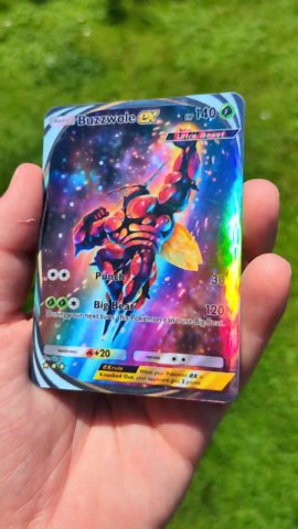Buzzwole EX Handmade Tcg Proxy Fan Art Card Full Art Extradimensional Crisis Set - Etsy