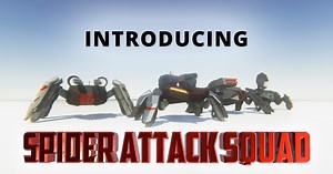 Spider Robot Attack Squad | 3D Robots | Unity Asset Store