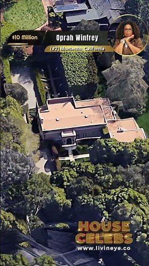 🌟 Oprah Winfrey’s $10M Montecito Mansion (#2) 🌴✨
