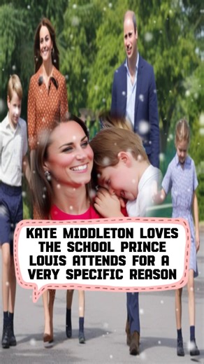 Kate Middleton loves the school Prince Louis attends for a very specific reason #katemiddleton #princelouis #PrinceWilliam #royalfamily | Znagging Glenda
