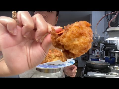 How to Make Jumbo Fried Shrimp