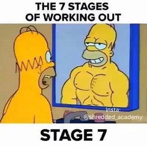 7 stages of working out😂😂😂😂😂 | The Bodybuilding Nation