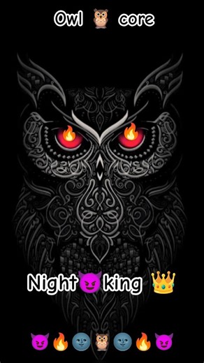 ‪@creature_voices‬ owl 🦉 core 😈 all creatures voices #creature #voice #owl #ulu #laxmi #shorts