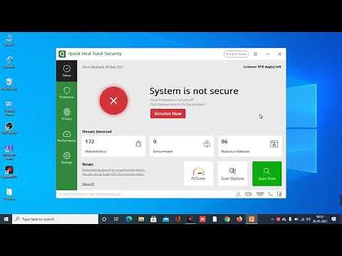 How to turn off quick heal antivirus in windows 10 | How to disable quick heal antivirus on windows