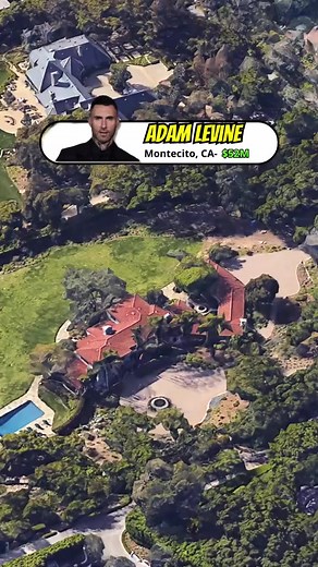 23K views · 168 reactions | Adam Levine's House in Montecito worth $52M #adamlevine #maroon5 #celebrity #Mansion #RealEstate | Real Estate of Stars | Facebook