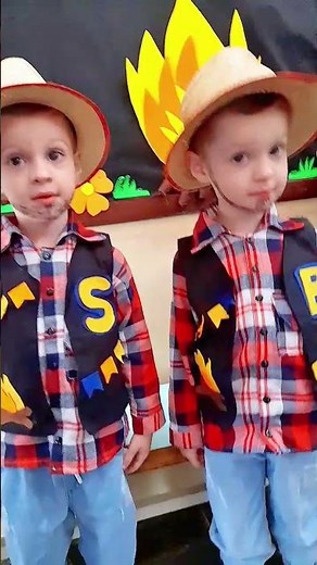 Roupa junina para menino