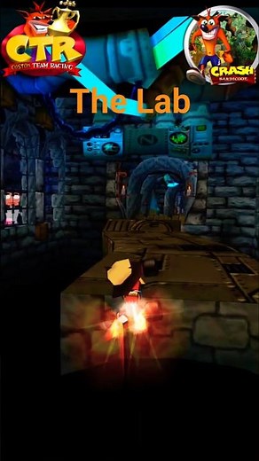The Lab: Crash Team Racing Custom Track #CrashBandicoot #CrashTeamRacing