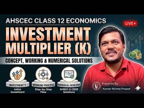 Investment Multiplier: Concept, Working & Solutions | Class 12 Macroeconomics | AHSEC 2026 Exam