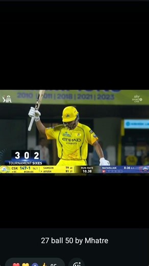 Csk hero# comeback in first match against dc#comeback Csk lover msd