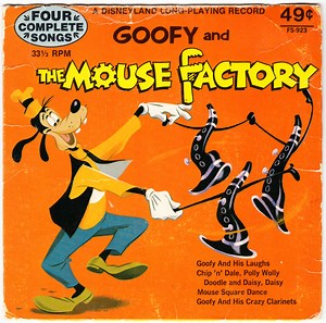 Unknown Artist - Goofy And The Mouse Factory